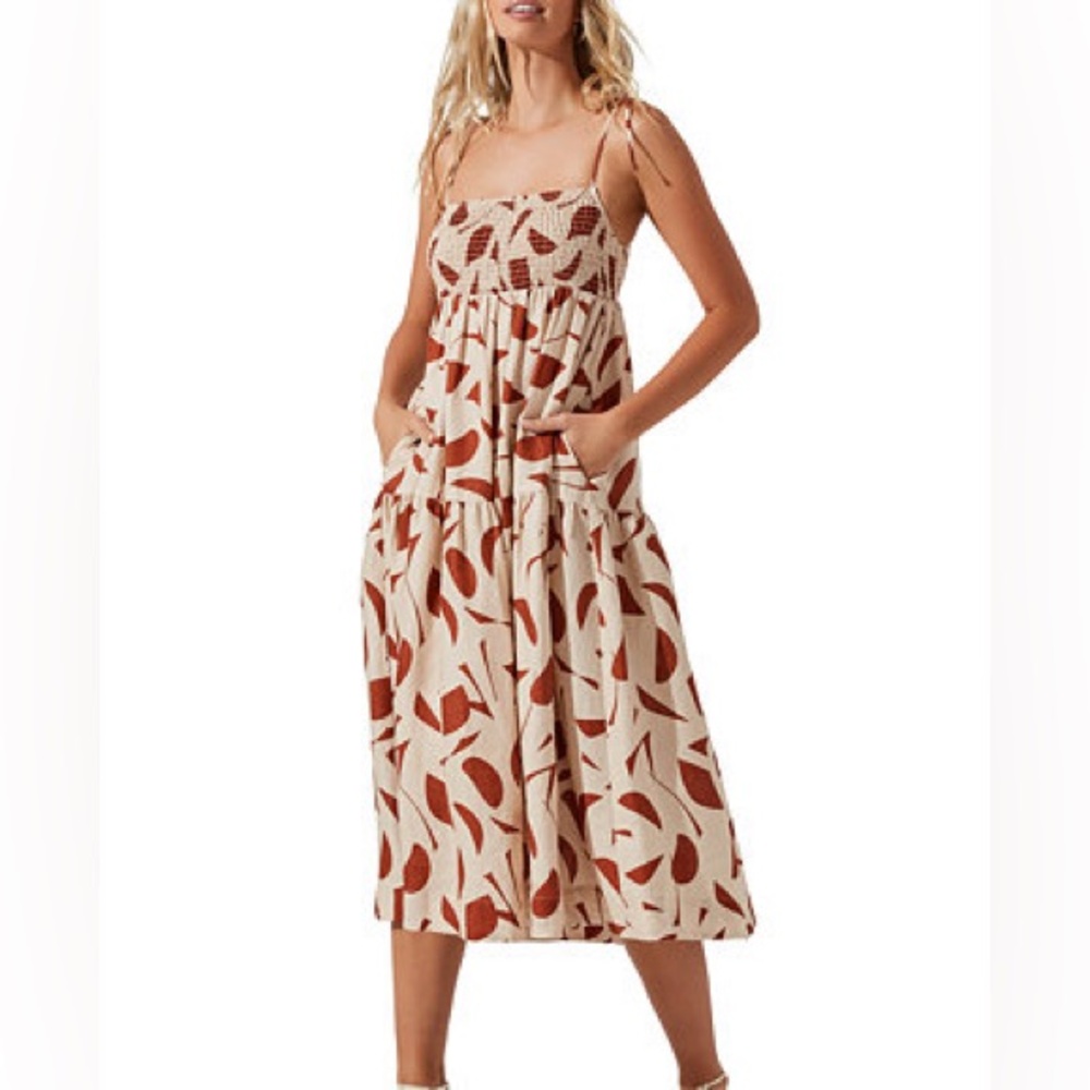 EUC Astr The Label Midi Dress
